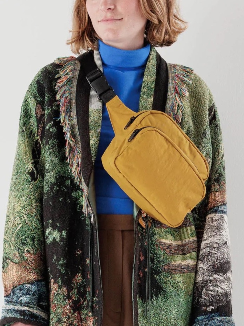 BAGGU Turmeric Fanny Pack
